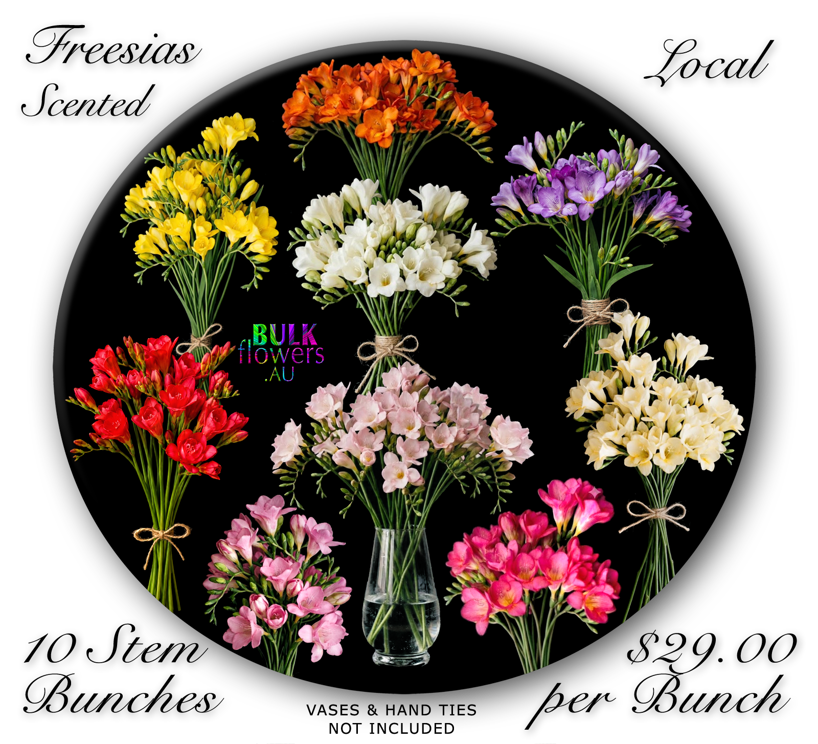 BULK FLOWERS FREESIAS